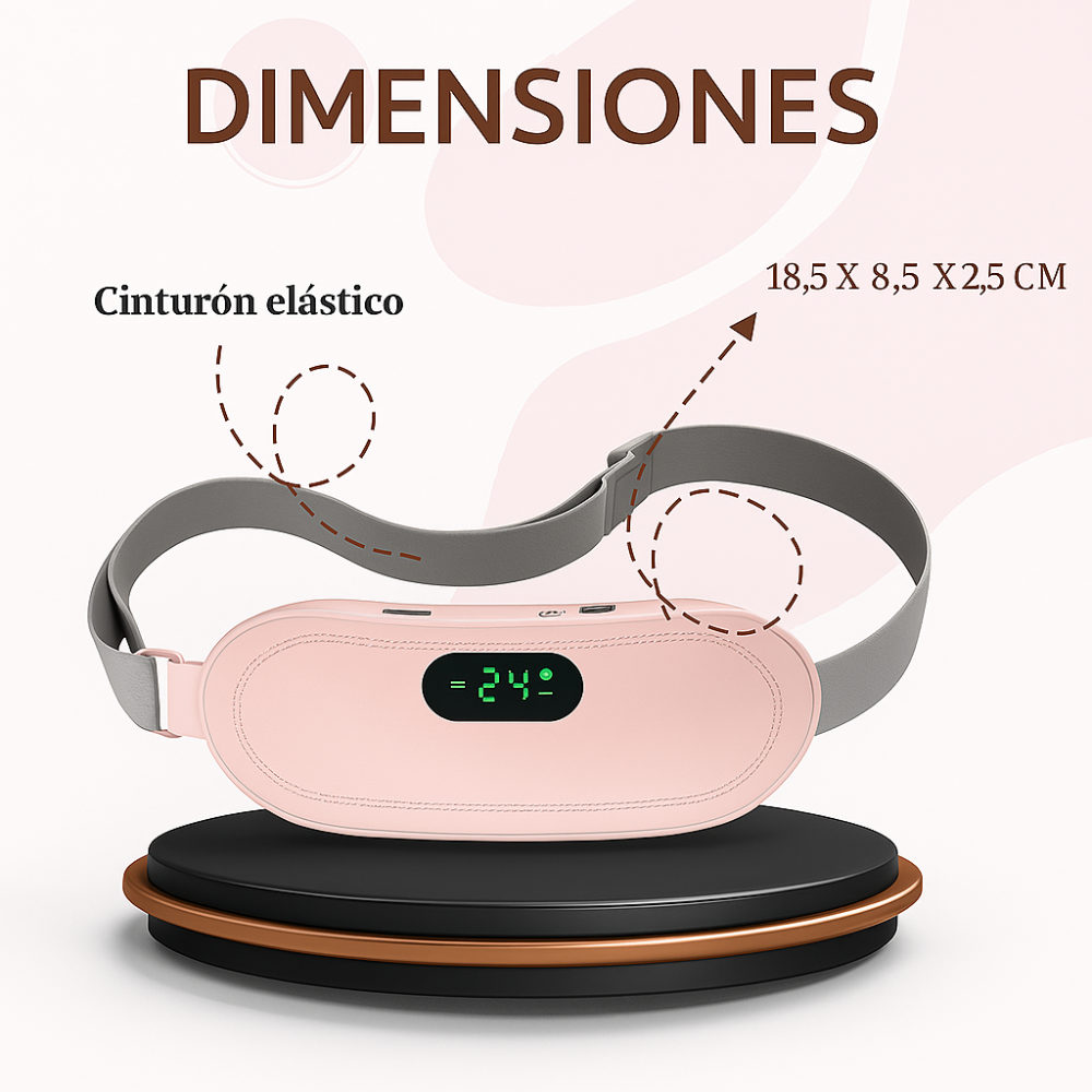 CALMFLOW™ - Cinturón térmico menstrual + Envío GRATIS 🌸