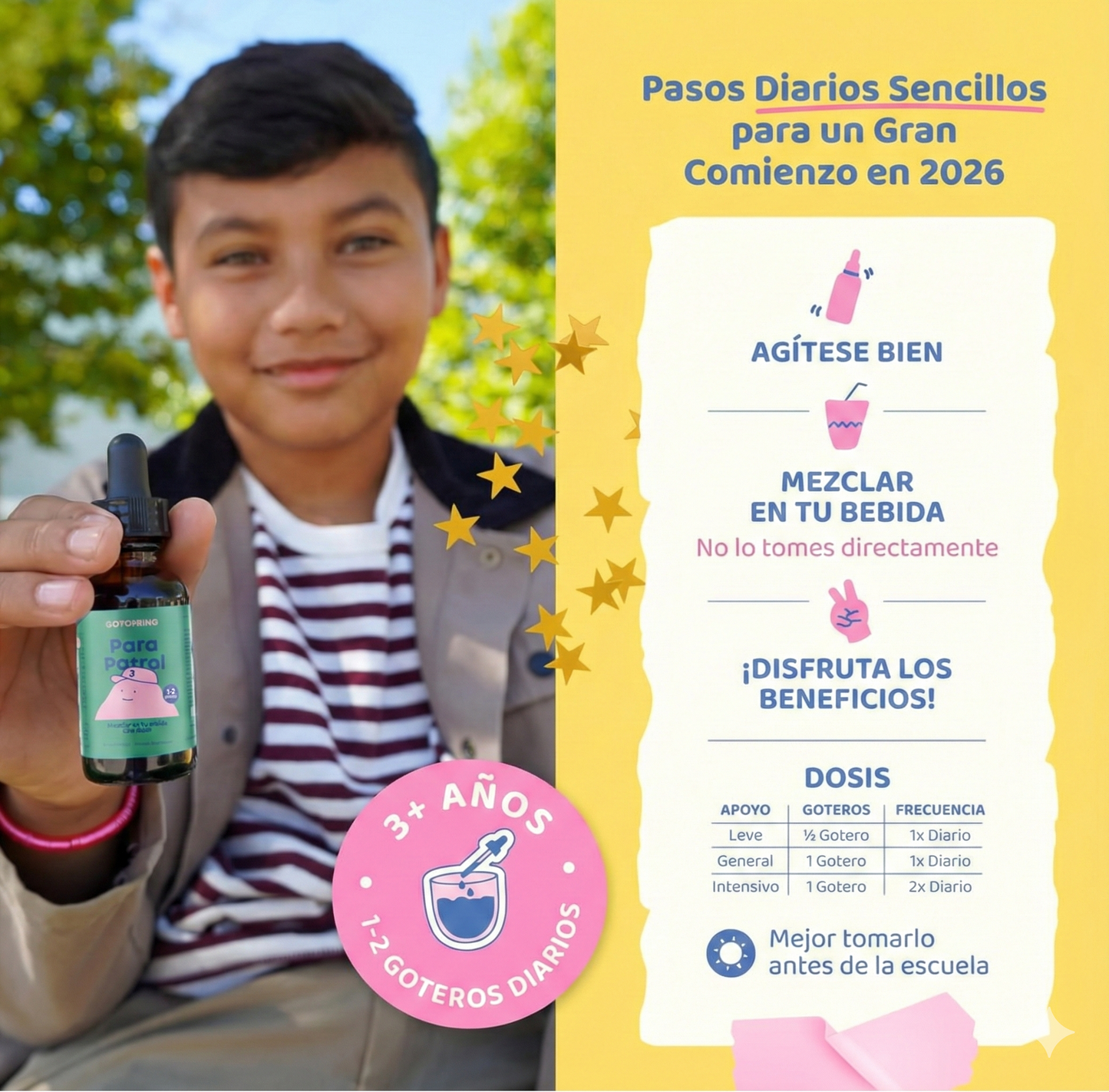 ParaPatrol® Apoyo Digestivo Infantil + ENVÍO GRATIS 🎁