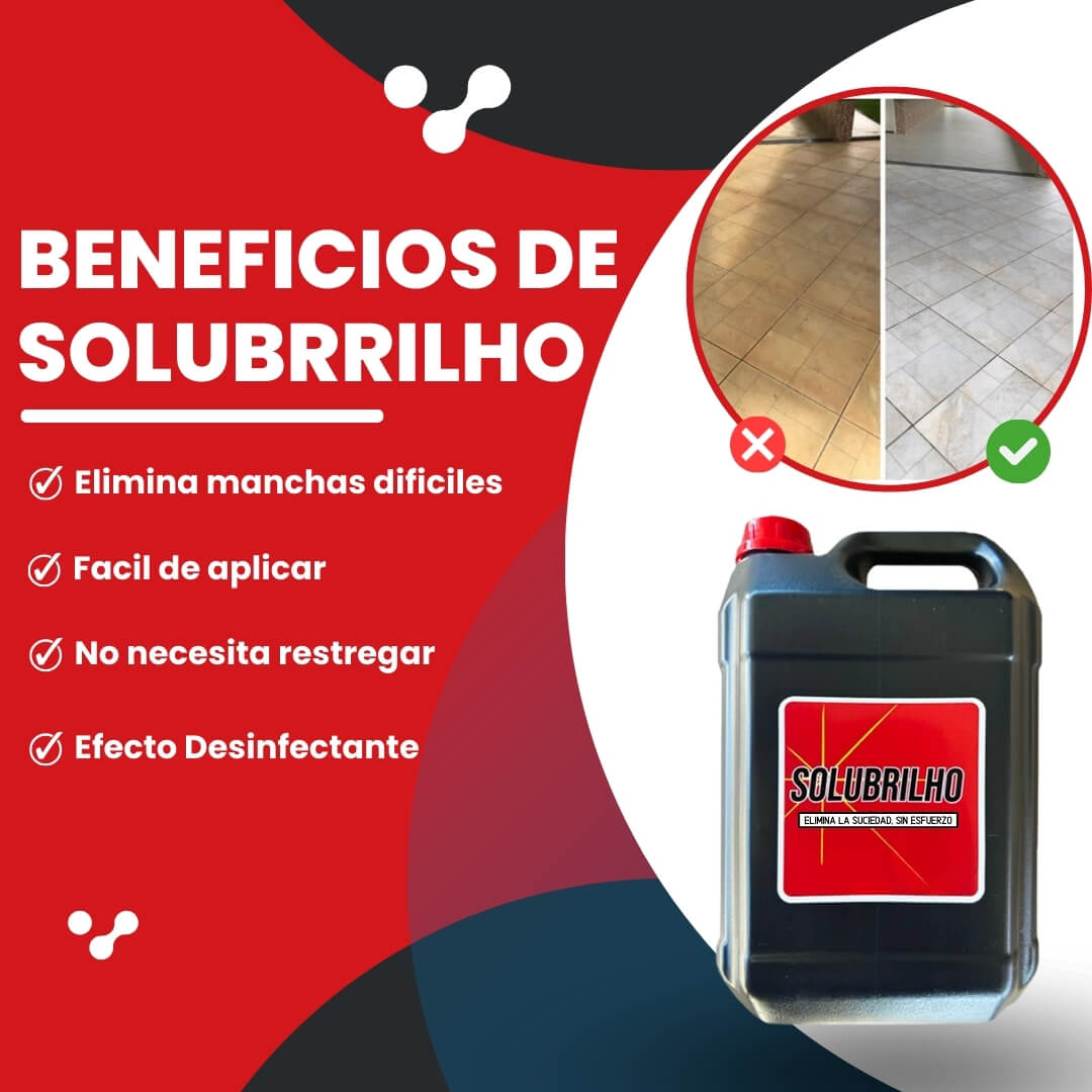 SOLUBRILHO: Limpia y Brilla tus Pisos en Minutos + ENVÍO GRATIS 🎁