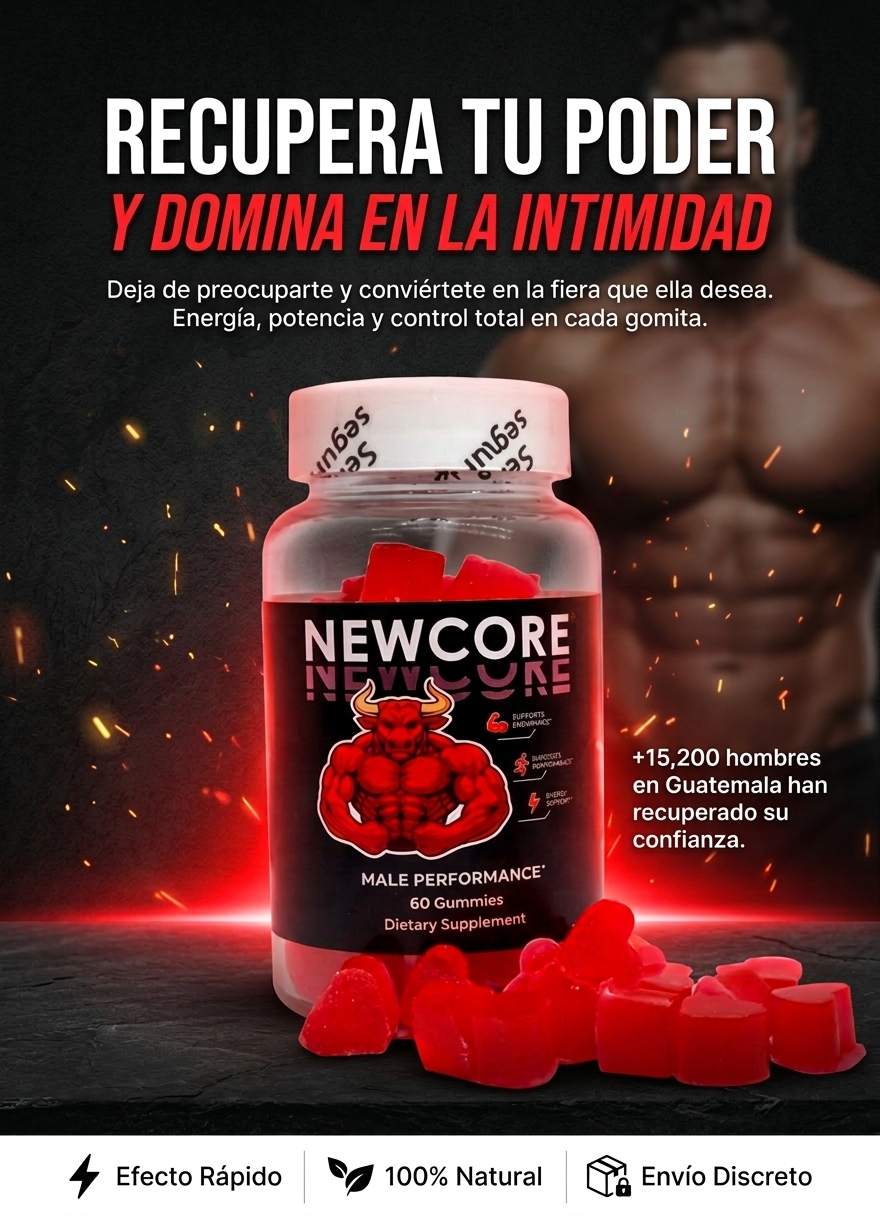 NEWCORE® Fórmula potencializadora en gomitas + ENVÍO GRATIS 🎁