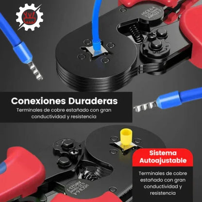 CRIMPMASTER™ Alicate de presión para crimpado preciso + 1200 piezas de regalo 🎁