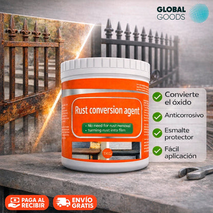 JUE FISH™  Pintura Elimina Óxido de 1 Kg + ENVÍO GRATIS 🎁