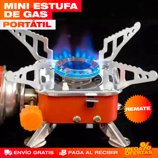 Mini Estufa de Gas Portátil + ENVÍO GRATIS 🎁