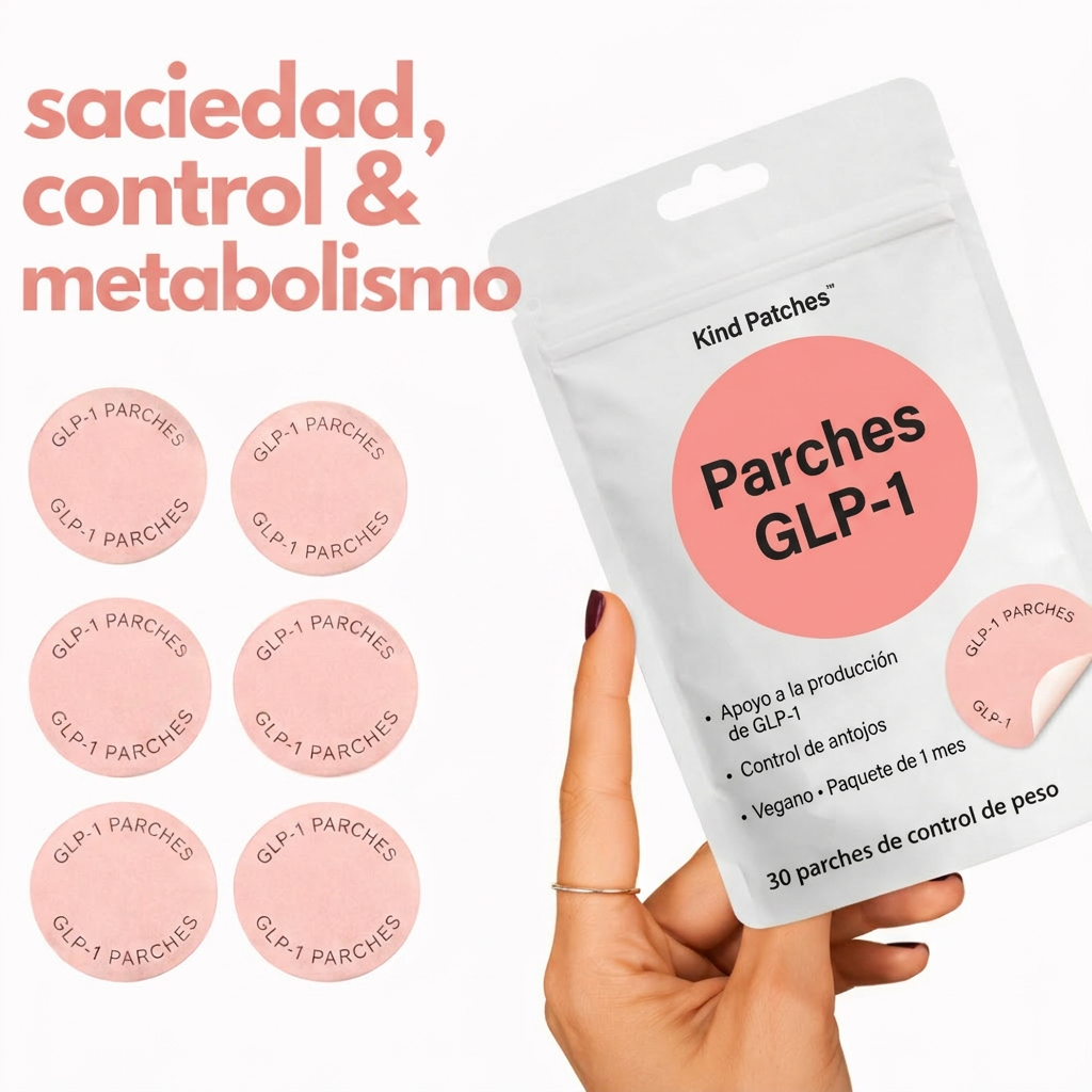 KIT PARCHES GLP-1  Recupera tu figura eliminando los antojos I COMPRA 1 Y LLEVA 1 GRATIS 🎁