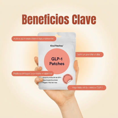 KIT PARCHES GLP-1  Recupera tu figura eliminando los antojos I COMPRA 1 Y LLEVA 1 GRATIS 🎁