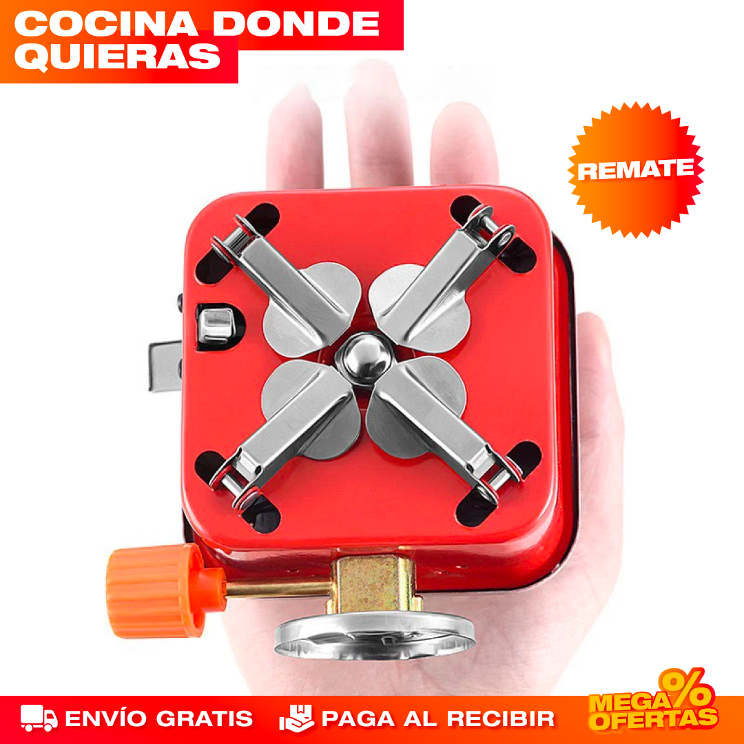 Mini Estufa de Gas Portátil