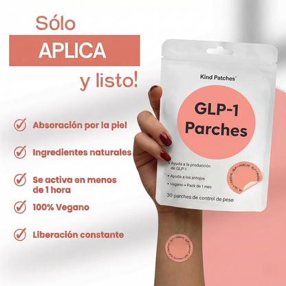 KIT PARCHES GLP-1  Recupera tu figura eliminando los antojos I COMPRA 1 Y LLEVA 1 GRATIS 🎁