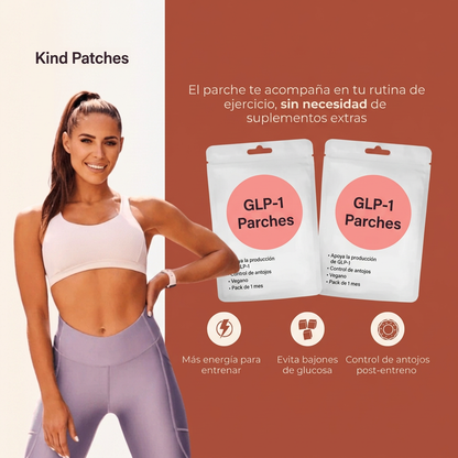 KIT PARCHES GLP-1  Recupera tu figura eliminando los antojos I COMPRA 1 Y LLEVA 1 GRATIS 🎁