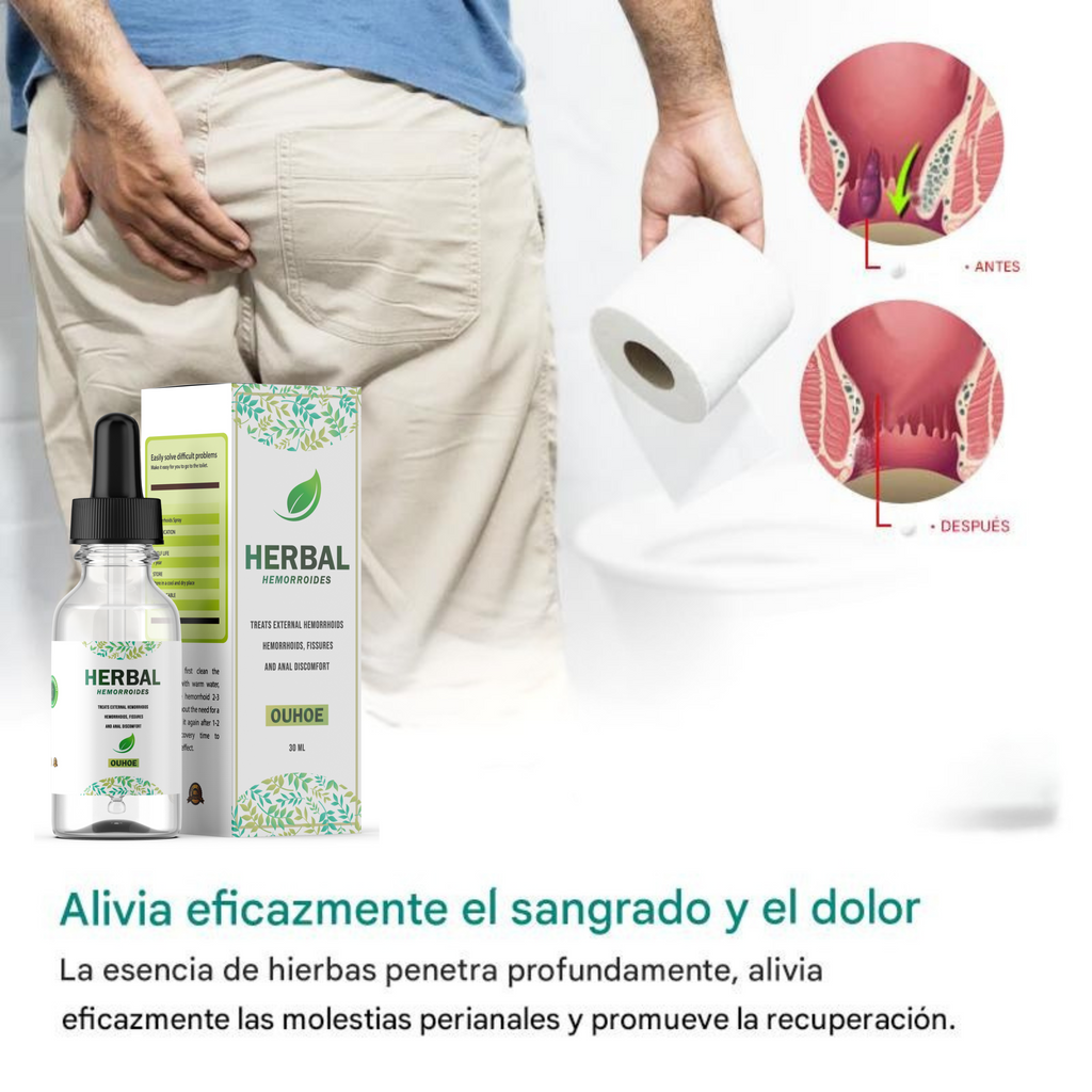 HERBAL - Fórmula para la hemorroides + Envío GRATIS