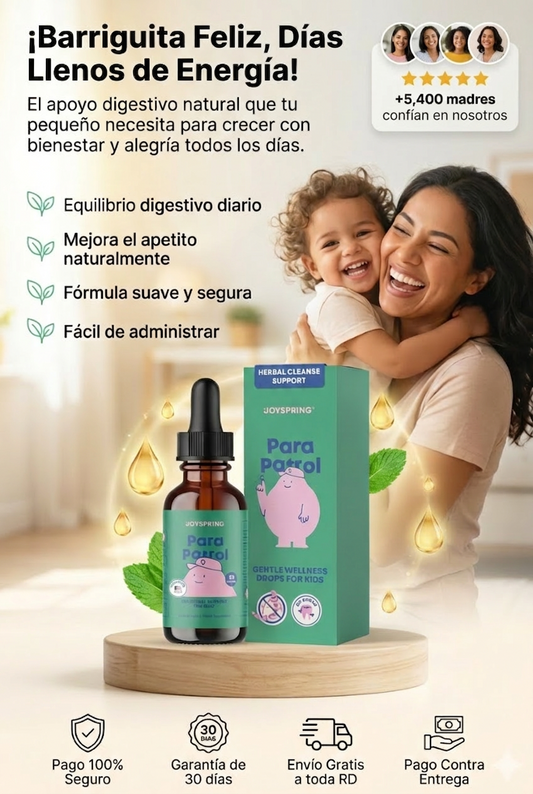 ParaPatrol® Apoyo Digestivo Infantil + ENVÍO GRATIS 🎁