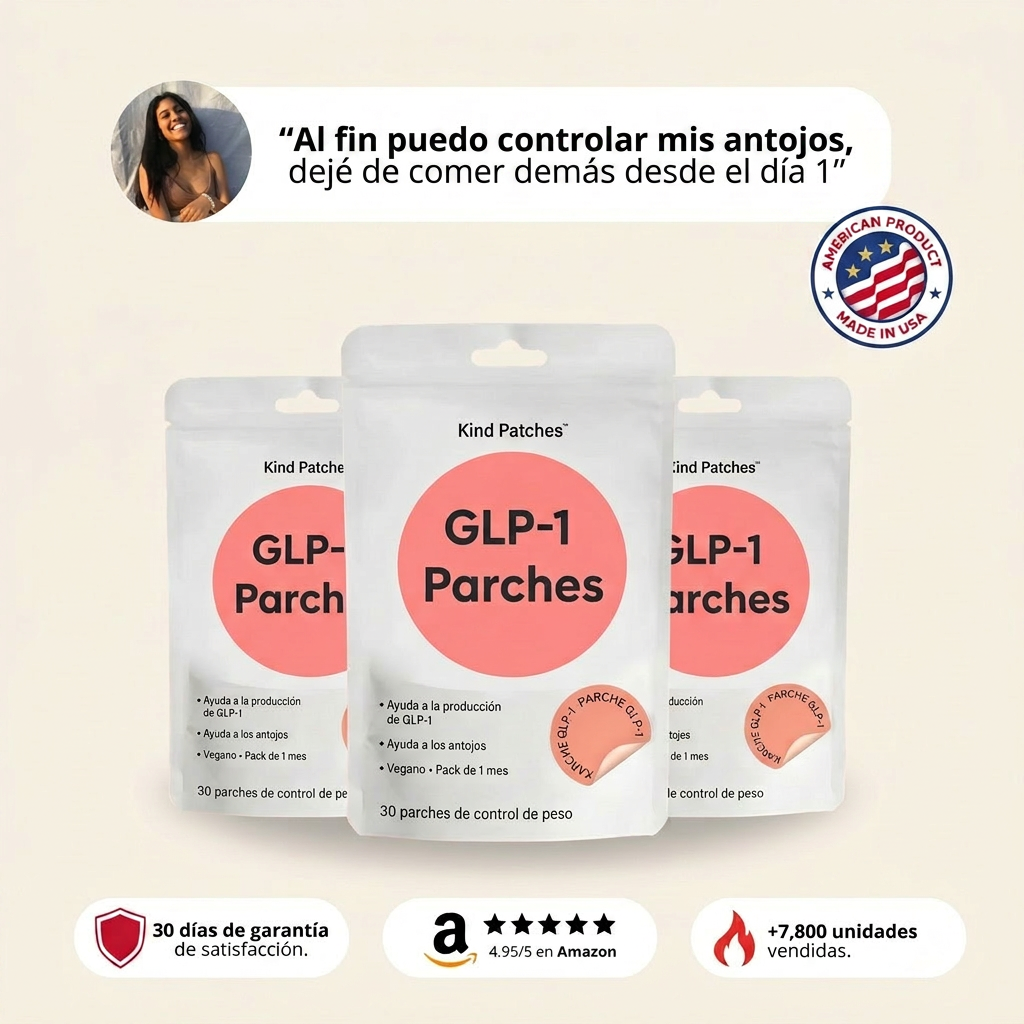 KIT PARCHES GLP-1  Recupera tu figura eliminando los antojos I COMPRA 1 Y LLEVA 1 GRATIS 🎁