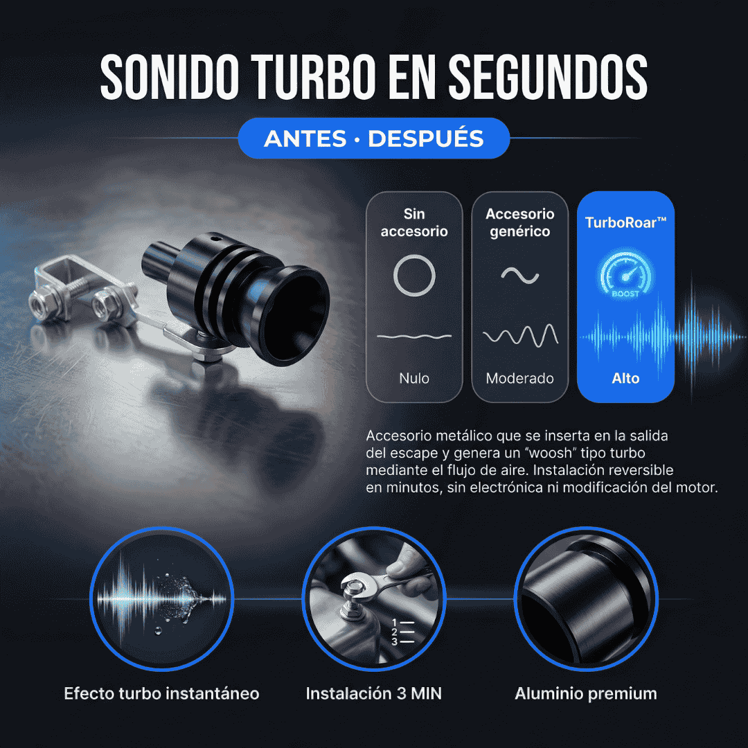 🏍️ Haz Rugir tu Motor como un Ferrari (PRECIO+ENVÍO)