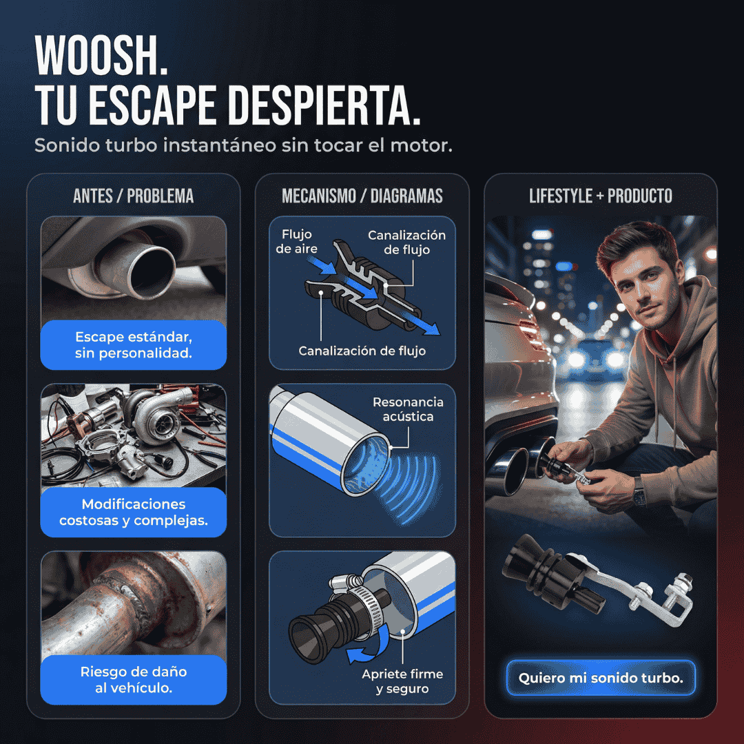 🏍️ Haz Rugir tu Motor como un Ferrari (PRECIO+ENVÍO)