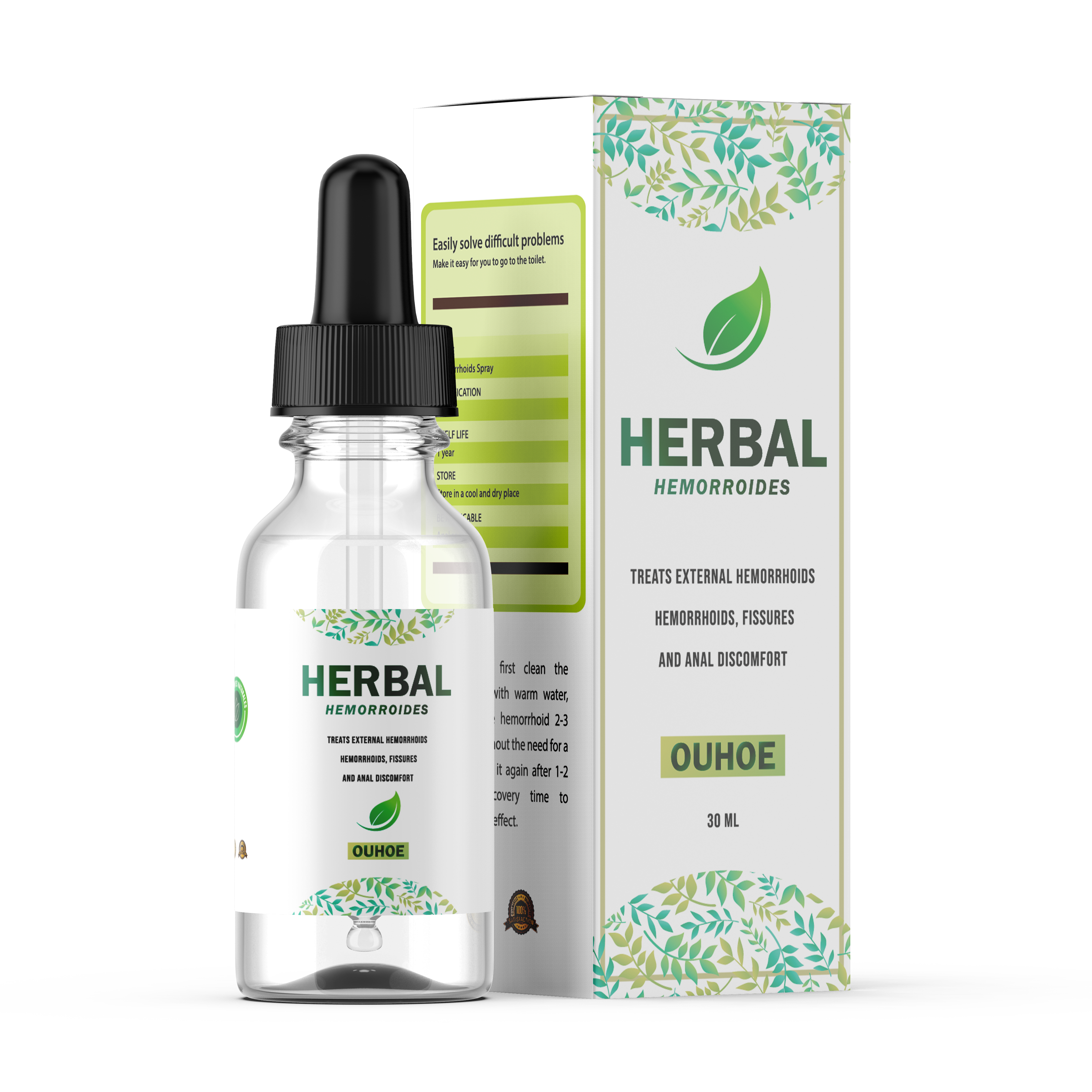 HERBAL - Fórmula para la hemorroides + Envío GRATIS