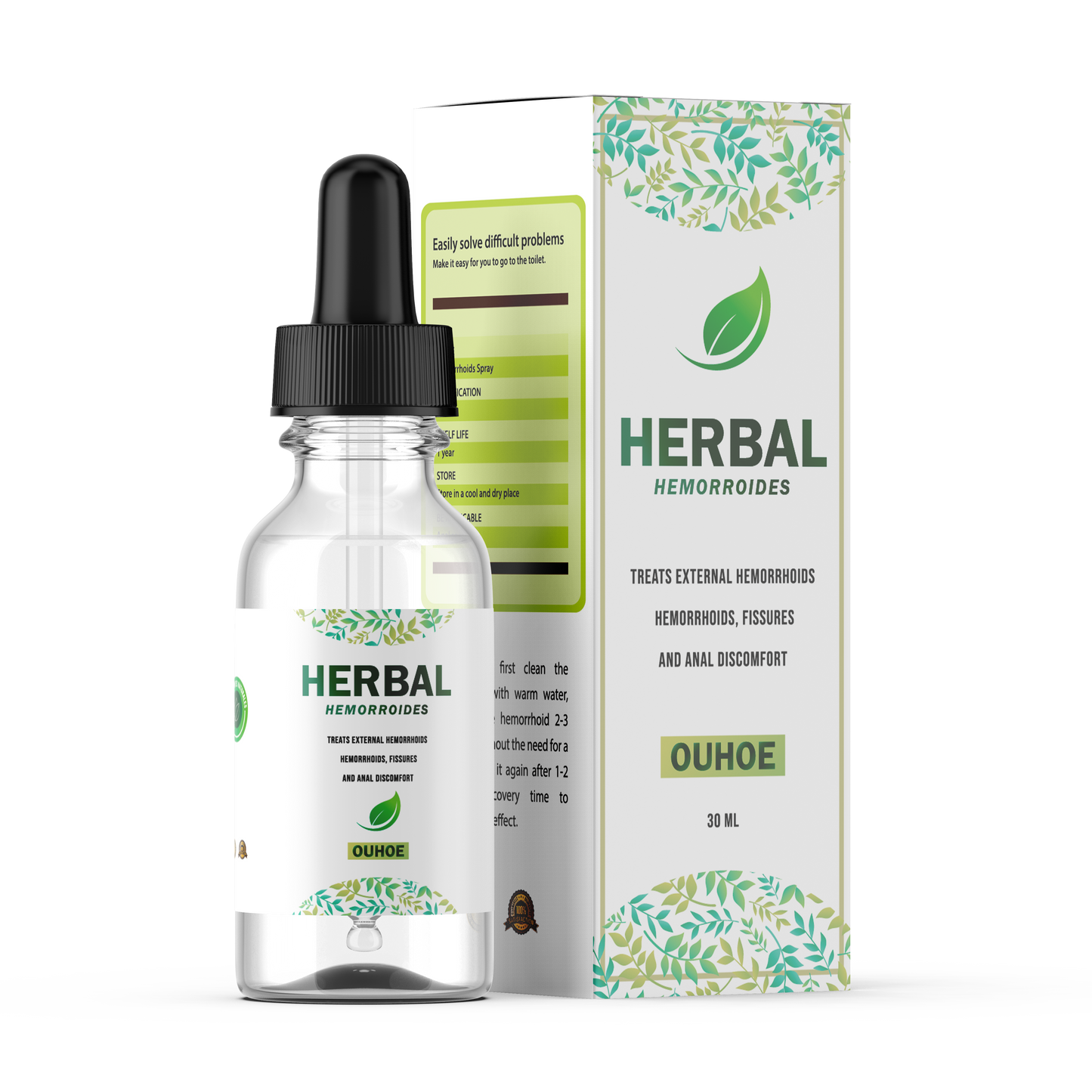 HERBAL - Fórmula para la hemorroides + Envío GRATIS