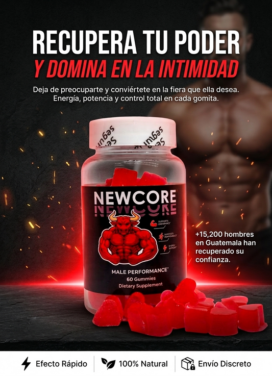 NEWCORE® Fórmula potencializadora en gomitas + ENVÍO GRATIS 🎁