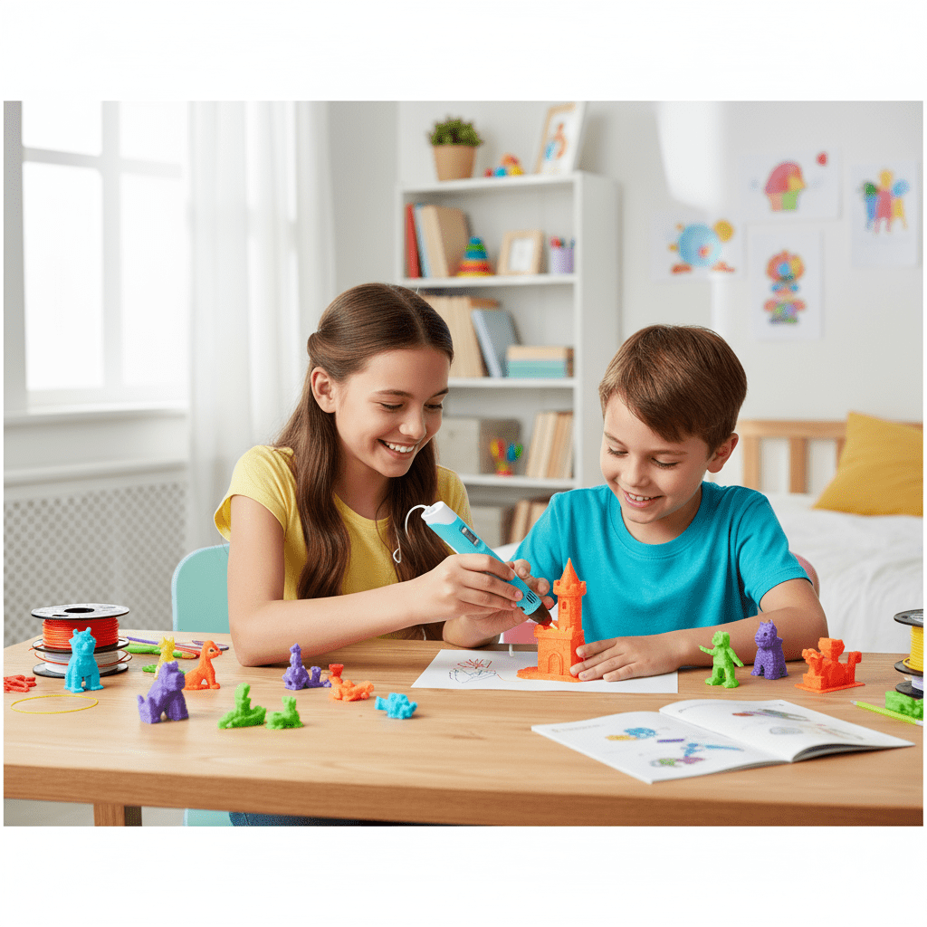 KIDSY® Bolígrafo Impresión 3D + ENVÍO GRATIS 🎁