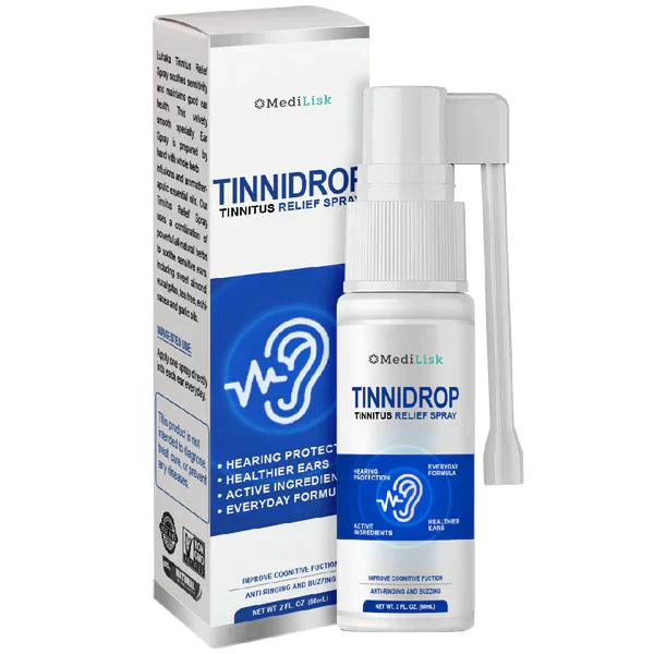 Tinnidrop® | Spray Limpiador de oídos + ENVÍO GRATIS 🎁