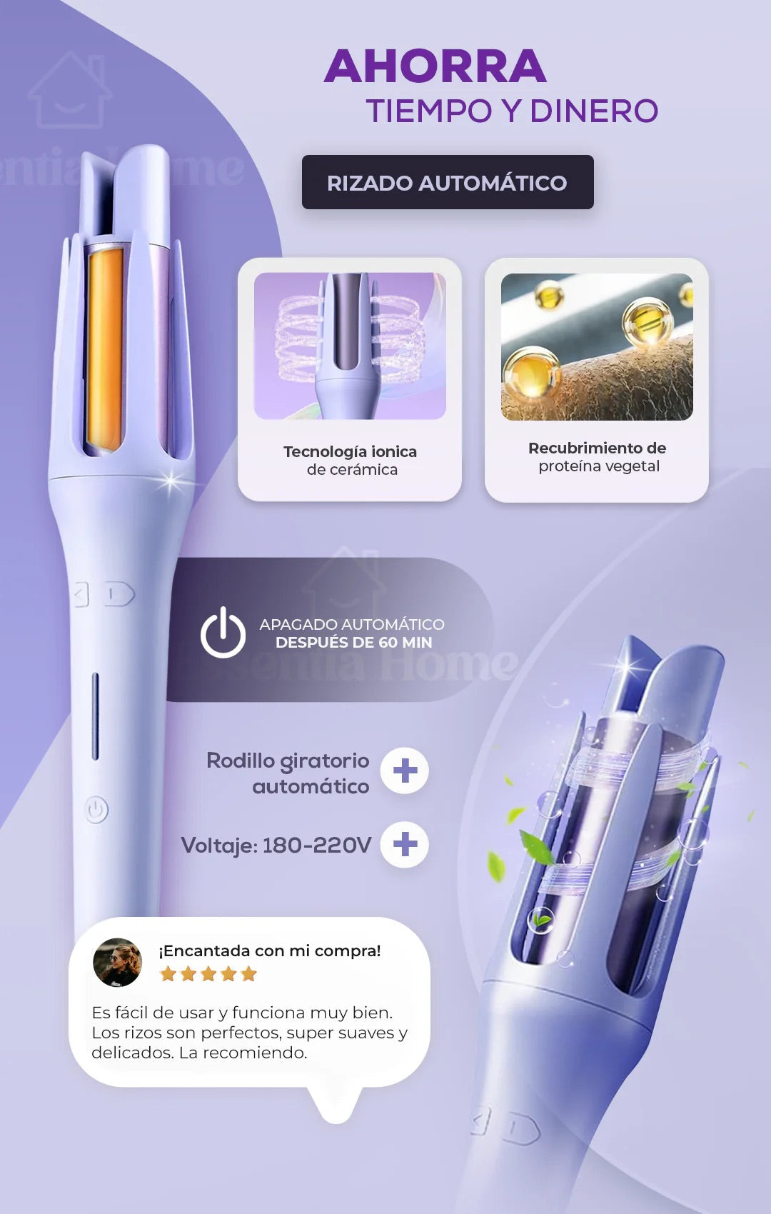 RIZAPRO™ Rizador de Cabello - Edición Limitada + ENVÍO GRATIS 🎁